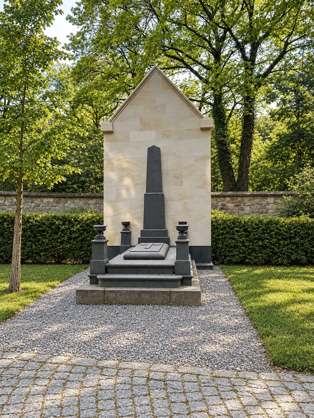 Olšany — hrobka po renovaci